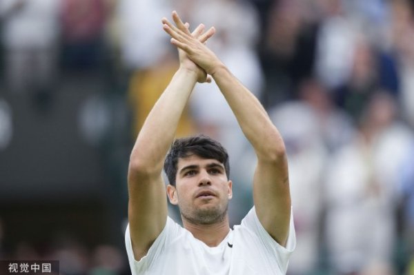 皇冠体育网址 温网第3日阿尔卡拉斯晋级32强 锦织圭戈芬一轮游
